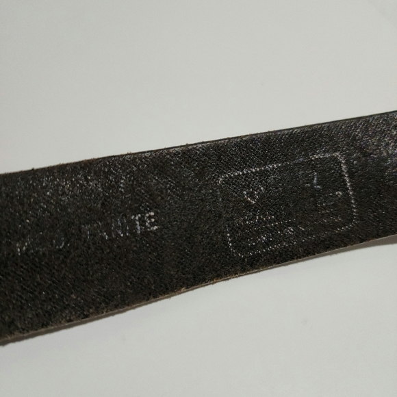 Vintage x 80’s Bronze Metal Buckle Diesel Belt - Picture 7 of 8